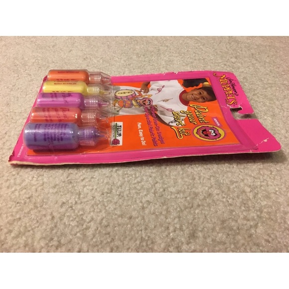 Jim Henson's Muppets Animal Paint Your Shirt Kit Fabric Paint 1989 Vintage NEW - Picture 3 of 10